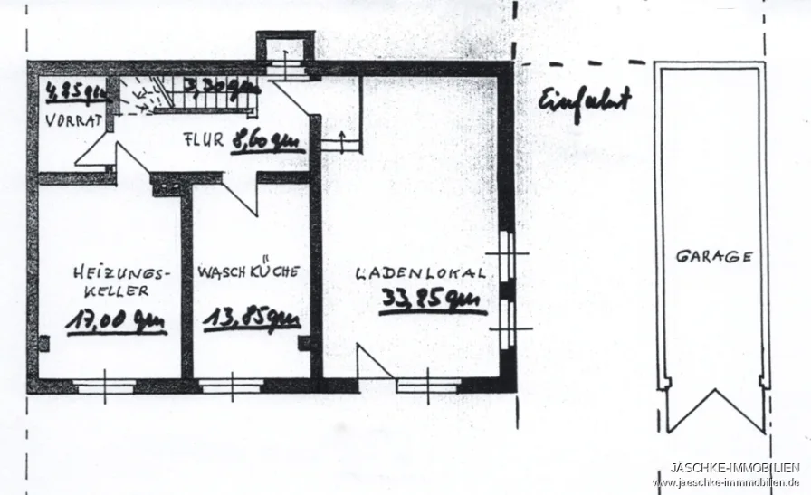 Kellergeschoss (Bauteil 1)