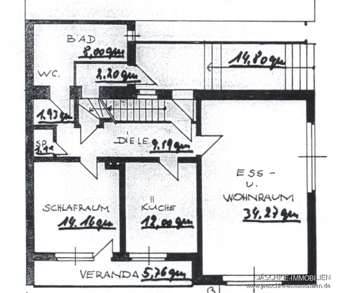 Erdgeschoss (Bauteil 1)