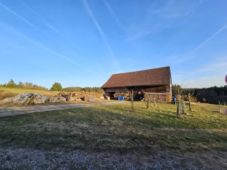 20240205_161703 - Grundstück kaufen in Bernhardswald - Grundstück auf Erbpacht für 4 Familienhaus/ Ferienapp. mit Stadl u. Mobilheim (Pferdehaltung, etc)