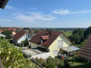 Aussicht von der Wohnung im Erdgeschoß