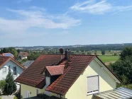 Aussicht von der Wohnung im Erdgeschoß