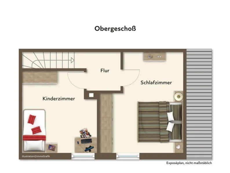 Grundriss Obergeschoß