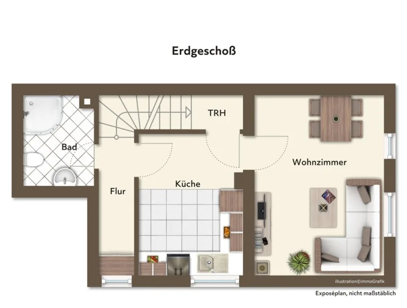 Grundriss Erdgeschoß