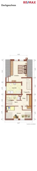 Grundriss Dachgeschoss