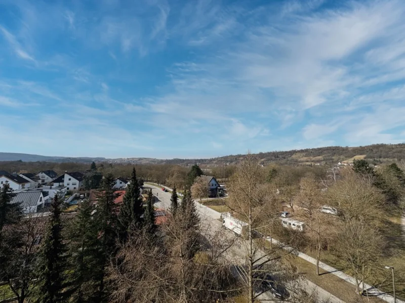 Blick Richtung Westen/Winzerer Höhen