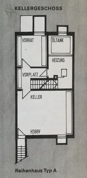 Grundriss Keller