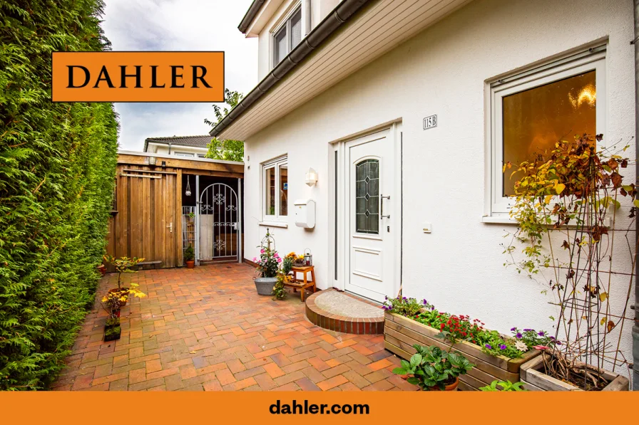 Dahler Immobilien - Haus kaufen in Wilhelmshaven - Wilhelmshaven/ Jadeviertel: Ruhig gelegenes Niedrigenergiehaus im Reihenendhausstil