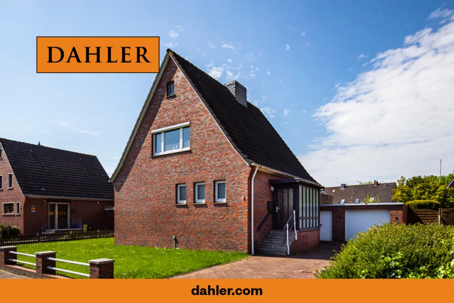 Dahler Ostfriesland - Haus kaufen in Emden - Emden-Borrsum: Gemütliches Einfamilienhaus mit Potenzial
