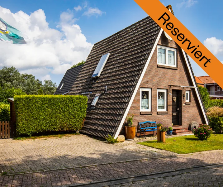 Dahler Ostfriesland - Haus kaufen in Dornum / Dornumersiel - Gemütliches Nurdachhausmit direktem Zugang zum Dornumersieler Tief