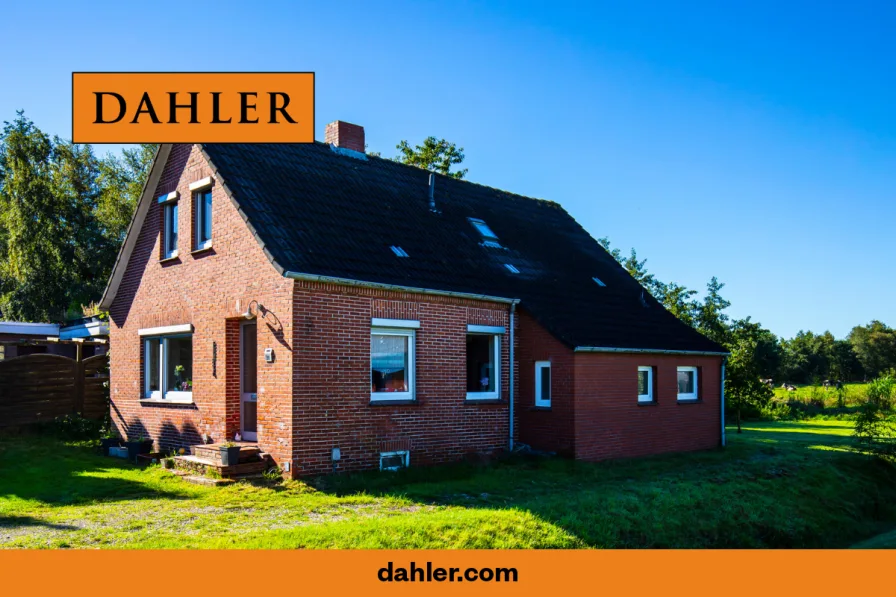 Dahler Ostfriesland - Haus kaufen in Moormerland - Einfamilienhaus mit großzügigem Grundstück in ruhiger Lage von Moormerland