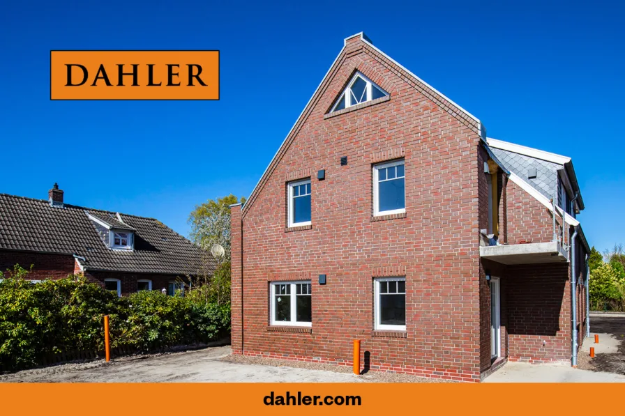 Dahler Ostfriesland - Wohnung kaufen in Norden - Erstbezug, gemütliche Erdgeschosswohnung in begehrter Lage von Norden