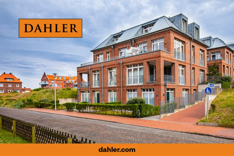 Dahler Ostfriesland - Wohnung kaufen in Wangerooge - Attraktive Ferienwohnung mit sonnigem Balkon in Süd-Ost-Lage - 100 m zum Strand