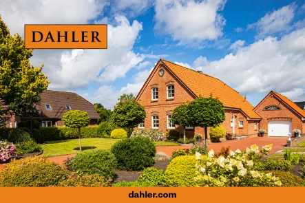 Dahler Ostfriesland - Haus kaufen in Wiesmoor - Wunderschönes Fehnhaus mit gepflegter Gartenanlage