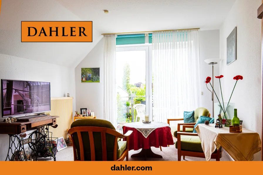 Dahler Ostfriesland - Wohnung kaufen in Zetel - Altersgerechte Obergeschosswohnung mit Balkon nahe des Weberhofes in Zetel