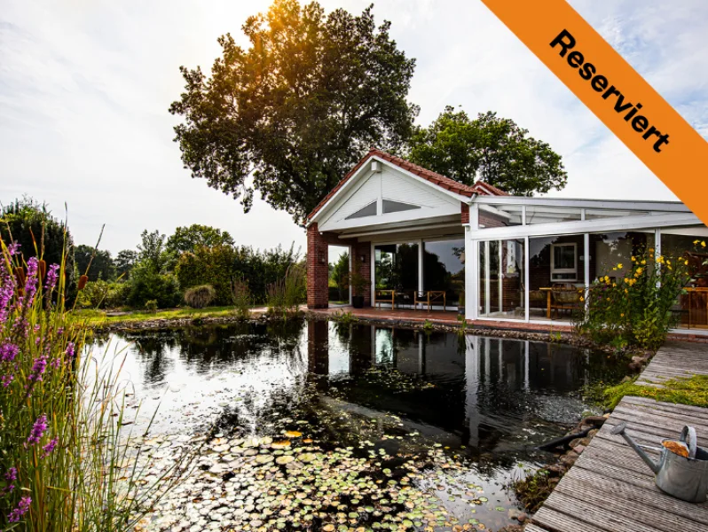 Dahler Ostfriesland - Haus kaufen in Großefehn - Leben im Einklang mit der Natur: Ihr Rückzugsort inmitten grüner Felder