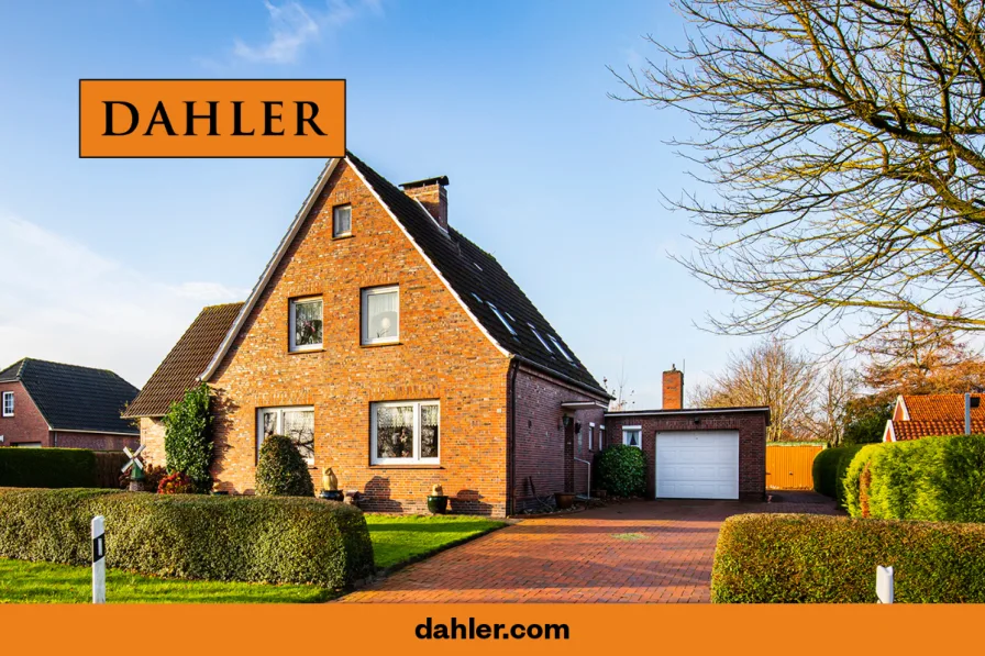 Dahler Ostfriesland - Haus kaufen in Ochtersum - Geräumiges Familienhaus auf großzügigem Grundstück – Ihr neues Zuhause wartet!