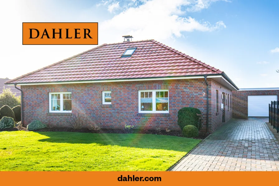 Dahler Ostfriesland - Haus kaufen in Wittmund / Asel - Zeitgemäßer Bungalow: Ihr gepflegtes Zuhause in Asel