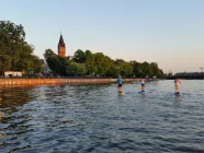 StandUpPaddling vor der Köpenicker Altstadtltstadt