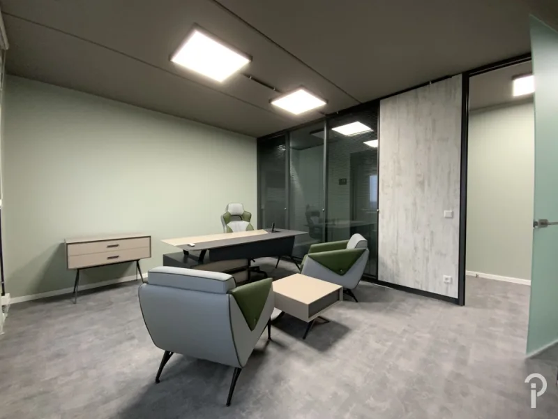 Büroraum 1 - Büro/Praxis mieten in Neuss - Ihr neuer Workspace - möbliertes Büro zur Untermiete in den Räumlichkeiten einer Anwaltskanzlei