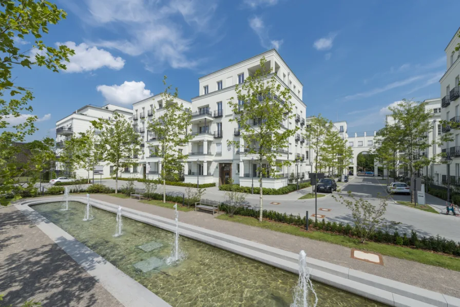 Loreleypark - Wohnung mieten in Düsseldorf - Wohnkultur pur - inmitten bester Gesellschaft:3 Zimmer-Maisonette-Wohnung mit Concierge und Spa