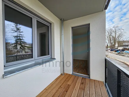 Balkon - Wohnung mieten in Nauen - 4.01 Wohnen im Leuchtgaswerk in Nauen! Erstbezug!