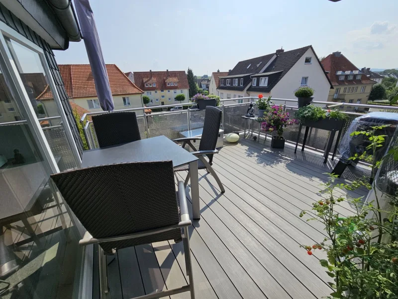 Dachterrasse DG