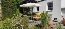 Garten im Sommer