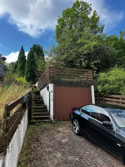 Kastl Baugrundstück (2) - Grundstück kaufen in Kastl - Bau-Grundstück mit kleinem Ferienhaus und Garage