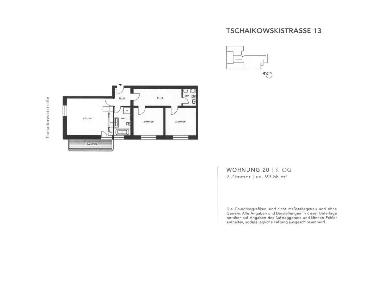  - Wohnung kaufen in Berlin - Sonnige Wohnung mit Balkon im Herzen von Berlin Pankow (vermietet)