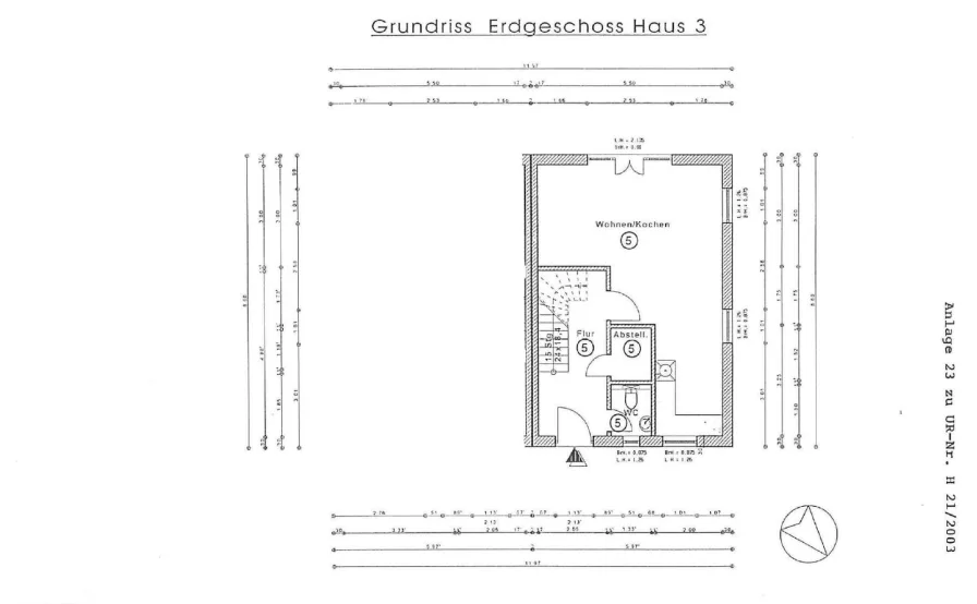 Haus 3 Einheit 5 DHH MUSTERHAUS_EG