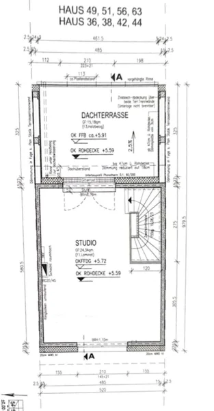 Grundriss Dachgeschoss 