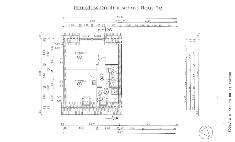 Haus 1a Einheit 4 DHH_OG