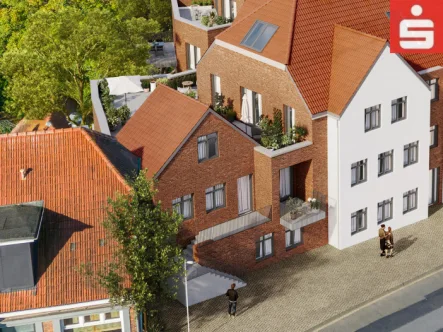 Wohnung 4 mit eigenem Eingang und großer Dachterrasse - Wohnung kaufen in Bad Bentheim - Neubauwohnung mit eigenem Eingang und großer Dachterrasse 