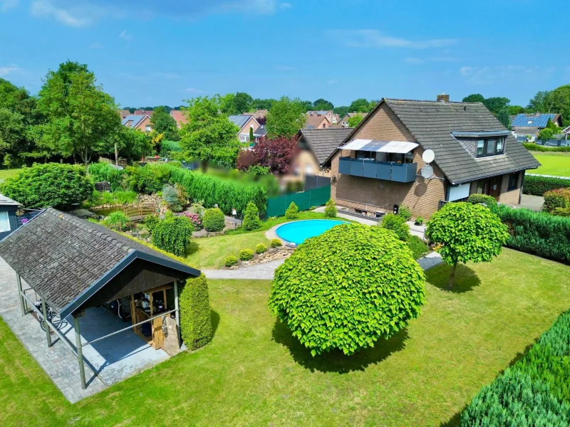  - Haus kaufen in Wietmarschen - Halbhaus/Dachgeschosswohnung in Wietmarschen-Füchtenfeld