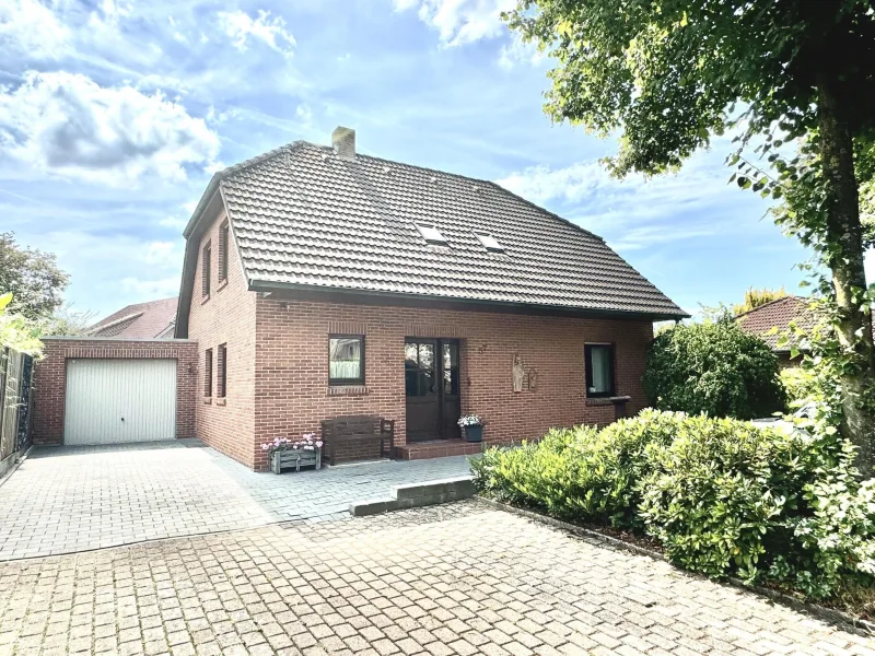 Vorderansicht - Haus kaufen in Nordhorn - Gepflegtes Einfamilienhaus in beliebter Lage von Nordhorn