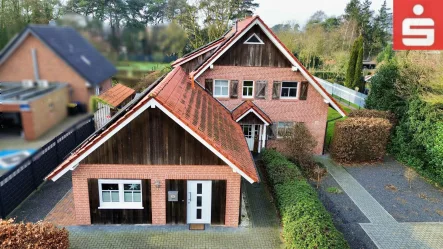  - Haus kaufen in Nordhorn - Schönes Einfamilienhaus mit Einliegerwohnung in Nordhorn-Klausheide