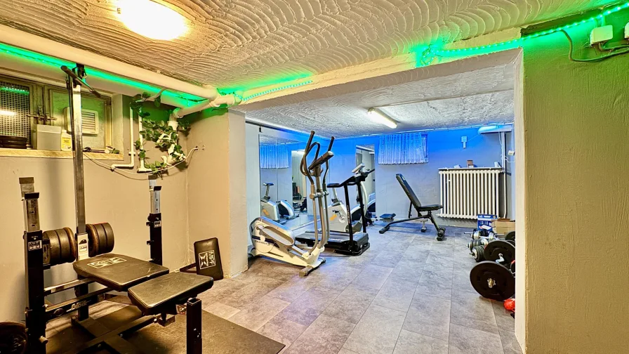 Fitnessraum, Keller