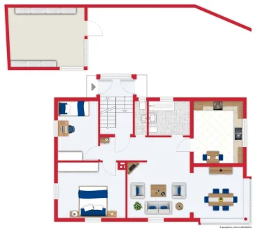 Grundriss-DINA4-low - Wohnung kaufen in Weilheim an der Teck - Kapitalanlegers Traum - Wohnung mit Mietgarantie