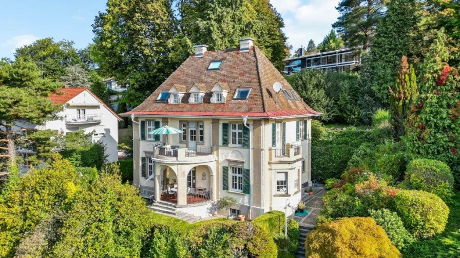  - Haus kaufen in Baden-Baden - Zeitlose Schönheit: Die denkmalgeschützte Jugendstilvilla von 1925