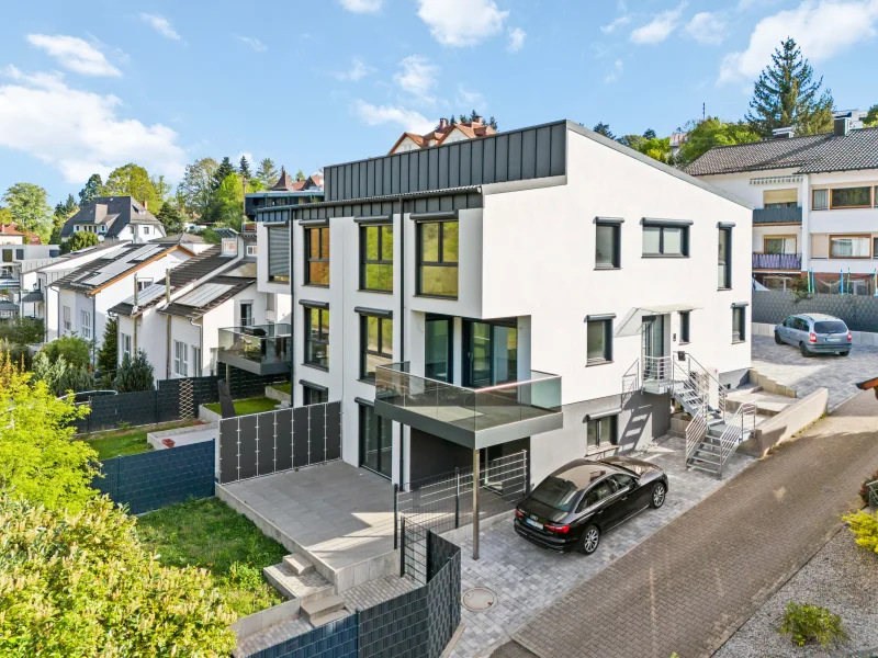  - Haus kaufen in Gernsbach - Sonnige Haushälfte mit herrlichem Panoramablick in idyllischer Ortsrandlage