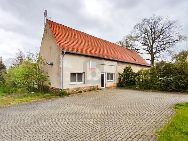  - Haus kaufen in Falkenberg/Elster - WOHNEN & ARBEITEN  AUF DEM LAND