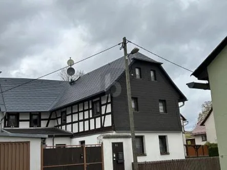  - Haus kaufen in Langenbernsdorf - ROMANTISCHES ZUHAUSE MIT KLEINEM GARTEN