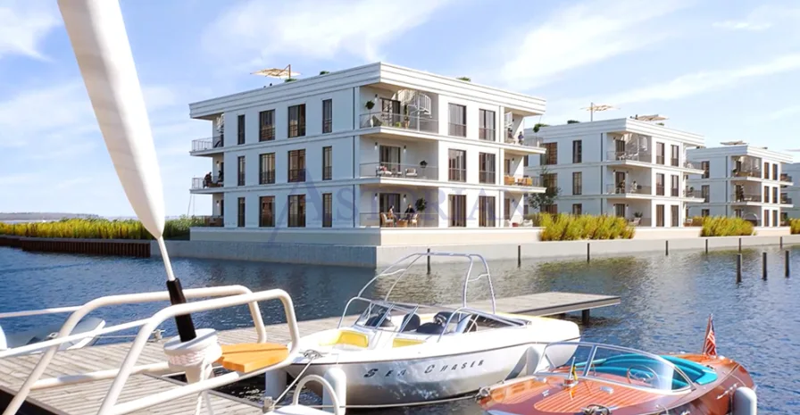 - Wohnung kaufen in Barth - Traumhafter Blick, Wellnessbereich und ein Platz für Ihr Segelboot