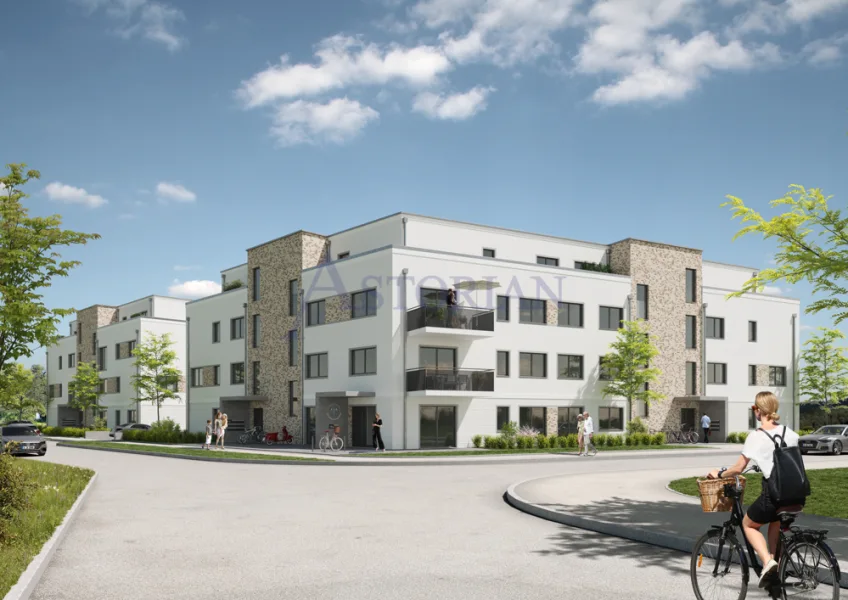 Visualisierung - Wohnung kaufen in Falkensee - Traumhafte Wohnung mit Terrasse und Garten