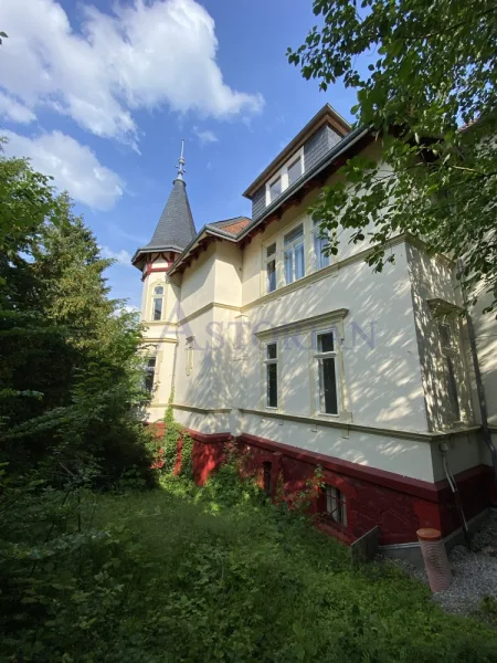 Haus Seitenprofil - Haus kaufen in Bad Sachsa - Jugendstil-Villa "Eleganza Imperiale"im südlichen Niedersachsen(Denkmalschutzobjekt)