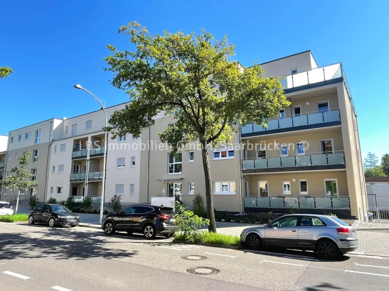 Außenansicht - Wohnung mieten in Saarbrücken - Energetische und moderne Neubauwohnung mit hochwertiger Einbauküche
