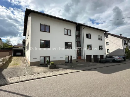 Objektansicht - Wohnung kaufen in Quierschied - 3 ZKB Eigentumswohnung mit Balkon und Garage in Quierschied