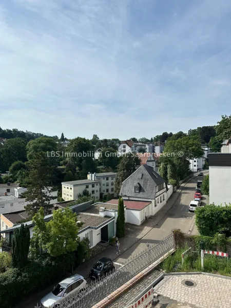 Blick vom Balkon