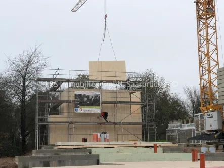 Bautenstand 11.2024 (01) - Wohnung kaufen in Nalbach - Außergewöhnliches Neubauprojekt in Nalbach - nachhaltig  - energieeffizient - KFW-gefördert