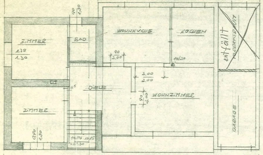 Grundriss Erdgeschoss